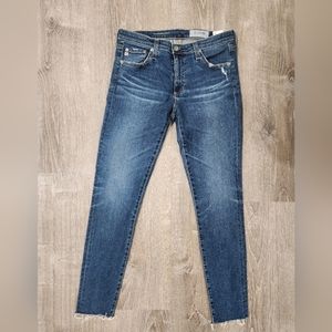 AGed Adriano Goldschmied The Legging Ankle Jeans sz 29R